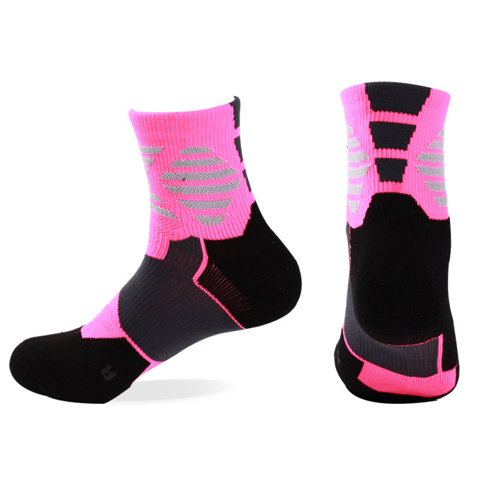 Trainer Sports Socks Men Cotton Non-slip Thicker Foot Socks for Athletic